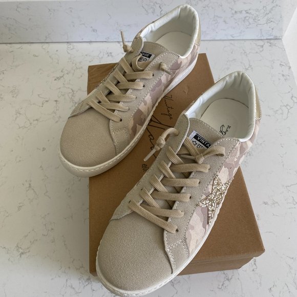 NWT Vintage Havana Bianca Light Camo Women’s Sneakers Size 10 - Picture 15 of 16